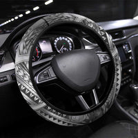 Aotearoa Maori Hei Tiki Steering Wheel Cover Kiwikiwi Kowhaiwhai Puhoro Motif