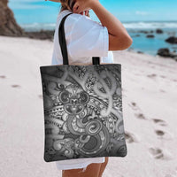 Aotearoa Maori Hei Tiki Tote Bag Kiwikiwi Kowhaiwhai Puhoro Motif