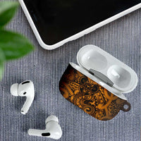 Aotearoa Maori Hei Tiki AirPods Case Koura Kowhaiwhai Puhoro Motif