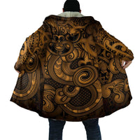 Aotearoa Maori Hei Tiki Cloak Koura Kowhaiwhai Puhoro Motif