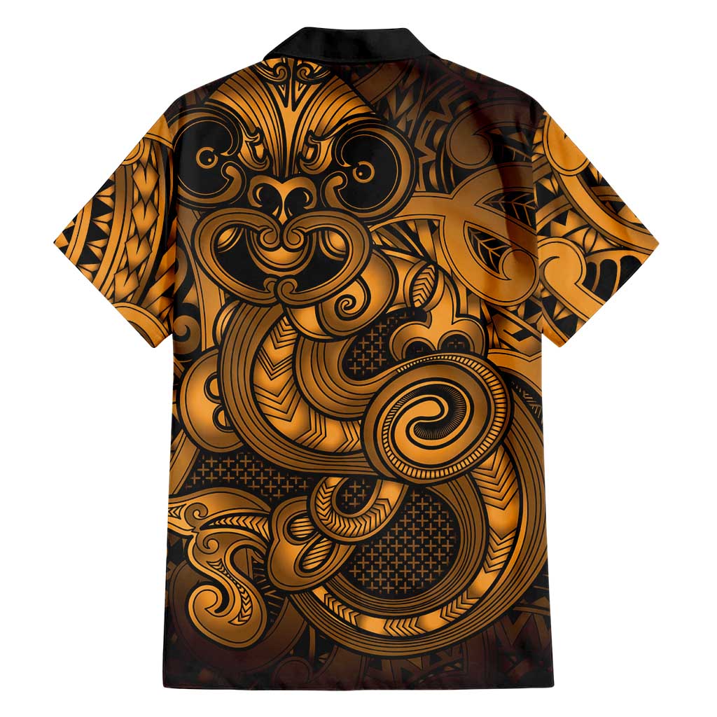 Aotearoa Maori Hei Tiki Family Matching Mermaid Dress and Hawaiian Shirt Koura Kowhaiwhai Puhoro Motif LT9 - Polynesian Pride