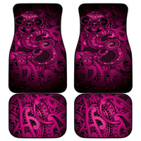 Aotearoa Maori Hei Tiki Car Mats Mawhero Kowhaiwhai Puhoro Motif