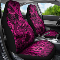 Aotearoa Maori Hei Tiki Car Seat Cover Mawhero Kowhaiwhai Puhoro Motif LT9 - Polynesian Pride