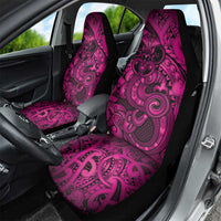 Aotearoa Maori Hei Tiki Car Seat Cover Mawhero Kowhaiwhai Puhoro Motif LT9 - Polynesian Pride