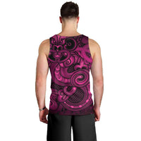 Aotearoa Maori Hei Tiki Men Tank Top Mawhero Kowhaiwhai Puhoro Motif