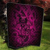 Aotearoa Maori Hei Tiki Quilt Mawhero Kowhaiwhai Puhoro Motif