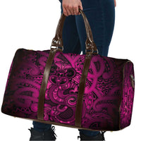 Aotearoa Maori Hei Tiki Travel Bag Mawhero Kowhaiwhai Puhoro Motif
