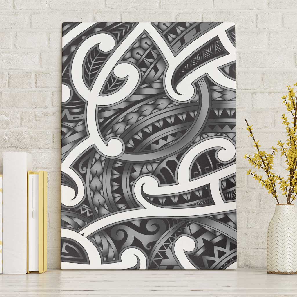 Aotearoa Maori Kowhaiwhai Canvas Wall Art Kiwikiwi Puhoro and Patiki