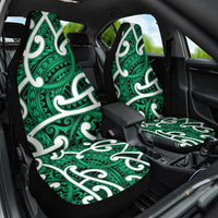 Aotearoa Maori Kowhaiwhai Car Seat Cover Kakariki Puhoro and Patiki