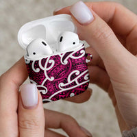 Aotearoa Maori Kowhaiwhai AirPods Case Mawhero Puhoro and Patiki