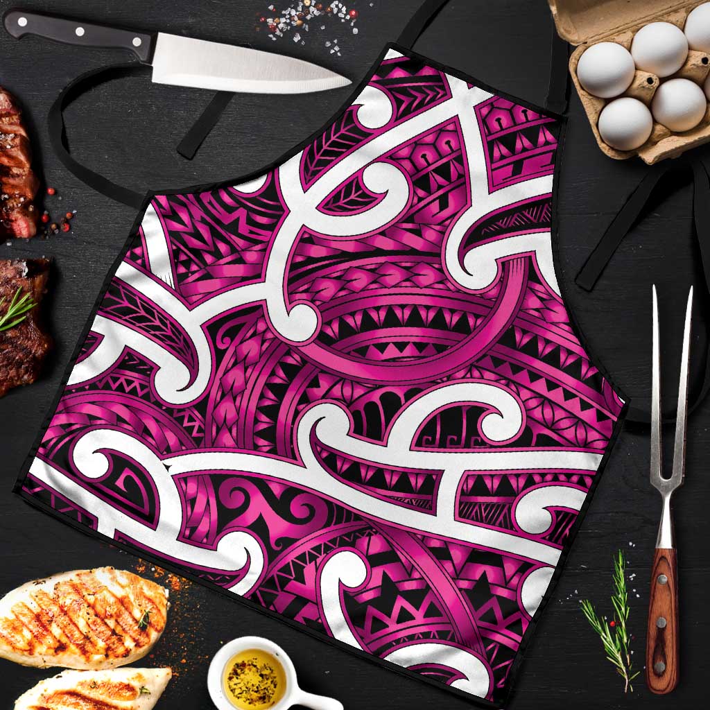 Aotearoa Maori Kowhaiwhai Apron Mawhero Puhoro and Patiki