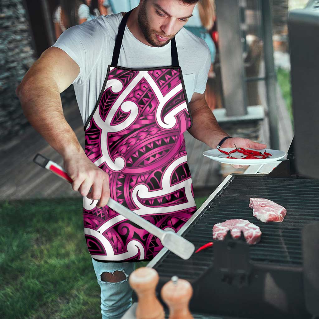 Aotearoa Maori Kowhaiwhai Apron Mawhero Puhoro and Patiki