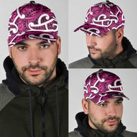 Aotearoa Maori Kowhaiwhai Classic Cap Mawhero Puhoro and Patiki