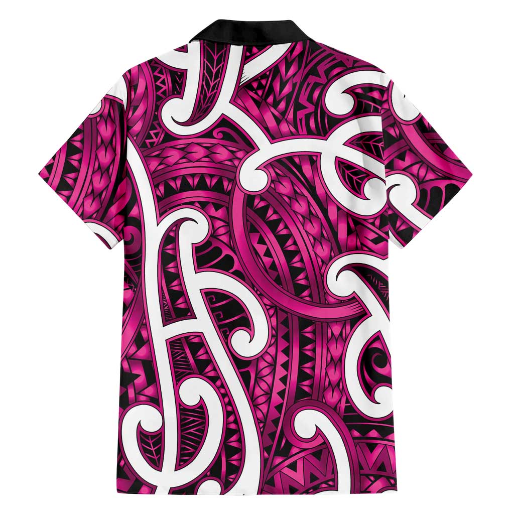 Aotearoa Maori Kowhaiwhai Family Matching Puletasi and Hawaiian Shirt Mawhero Puhoro and Patiki LT9 - Polynesian Pride