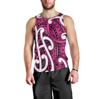 Aotearoa Maori Kowhaiwhai Men Tank Top Mawhero Puhoro and Patiki