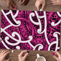 Aotearoa Maori Kowhaiwhai Puzzle Mawhero Puhoro and Patiki
