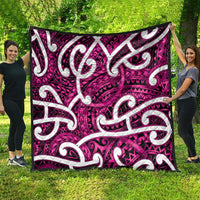 Aotearoa Maori Kowhaiwhai Quilt Mawhero Puhoro and Patiki