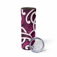 Aotearoa Maori Kowhaiwhai Skinny Tumbler Mawhero Puhoro and Patiki LT9 - Polynesian Pride