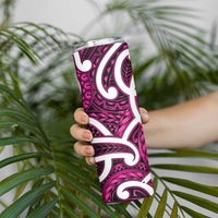 Aotearoa Maori Kowhaiwhai Skinny Tumbler Mawhero Puhoro and Patiki LT9 - Polynesian Pride