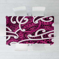 Aotearoa Maori Kowhaiwhai Tablecloth Mawhero Puhoro and Patiki