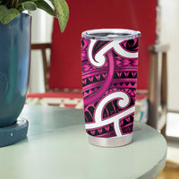 Aotearoa Maori Kowhaiwhai Tumbler Cup Mawhero Puhoro and Patiki
