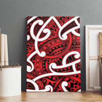 Aotearoa Maori Kowhaiwhai Canvas Wall Art Whero Puhoro and Patiki