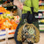 Wallis and Futuna Victory Day Grocery Bag Since 1945 with Polynesian Platinum Floral Tribal