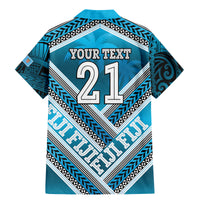 Custom Fiji Rugby Family Matching Mermaid Dress and Hawaiian Shirt Fijian Warrior With Polynesian Tribal Tattoos LT9 - Polynesian Pride