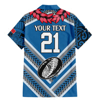 Custom Manuma Samoa Rugby Family Matching Mermaid Dress and Hawaiian Shirt Ula fala Samoan Siva Tau Tribal LT9 - Polynesian Pride