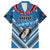 Custom Manuma Samoa Rugby Family Matching Puletasi and Hawaiian Shirt Ula fala Samoan Siva Tau Tribal