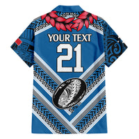 Custom Manuma Samoa Rugby Family Matching Tank Maxi Dress and Hawaiian Shirt Ula fala Samoan Siva Tau Tribal LT9 - Polynesian Pride