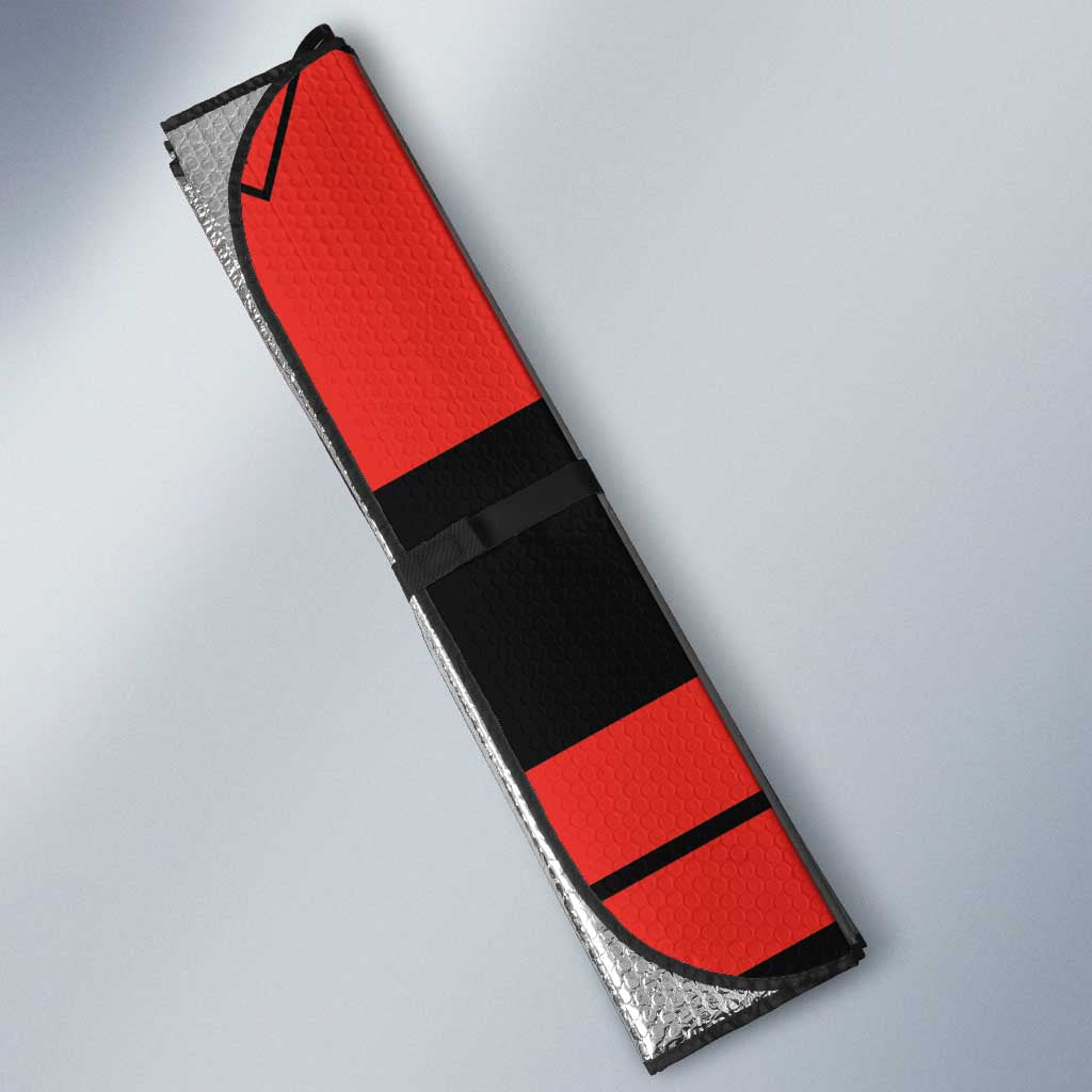New Zealand Rugby Pacific Custom Auto Sun Shade Whatumoana Classic Retro 2025 LT9 - Polynesian Pride
