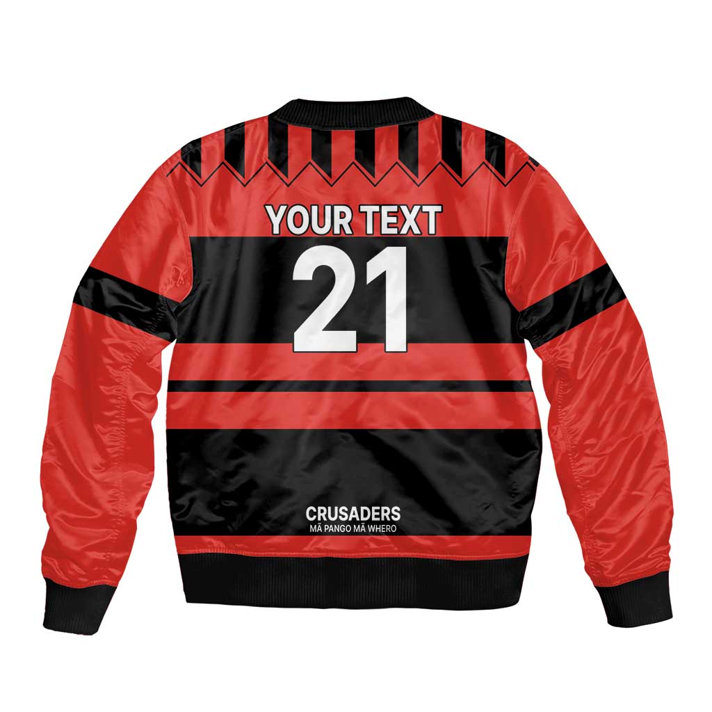 New Zealand Rugby Pacific Custom Bomber Jacket Whatumoana Classic Retro 2025 LT9 - Polynesian Pride