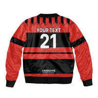 New Zealand Rugby Pacific Custom Bomber Jacket Whatumoana Classic Retro 2025 LT9 - Polynesian Pride