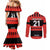 New Zealand Rugby Pacific Custom Couples Matching Mermaid Dress and Long Sleeve Button Shirt Whatumoana Classic Retro 2025