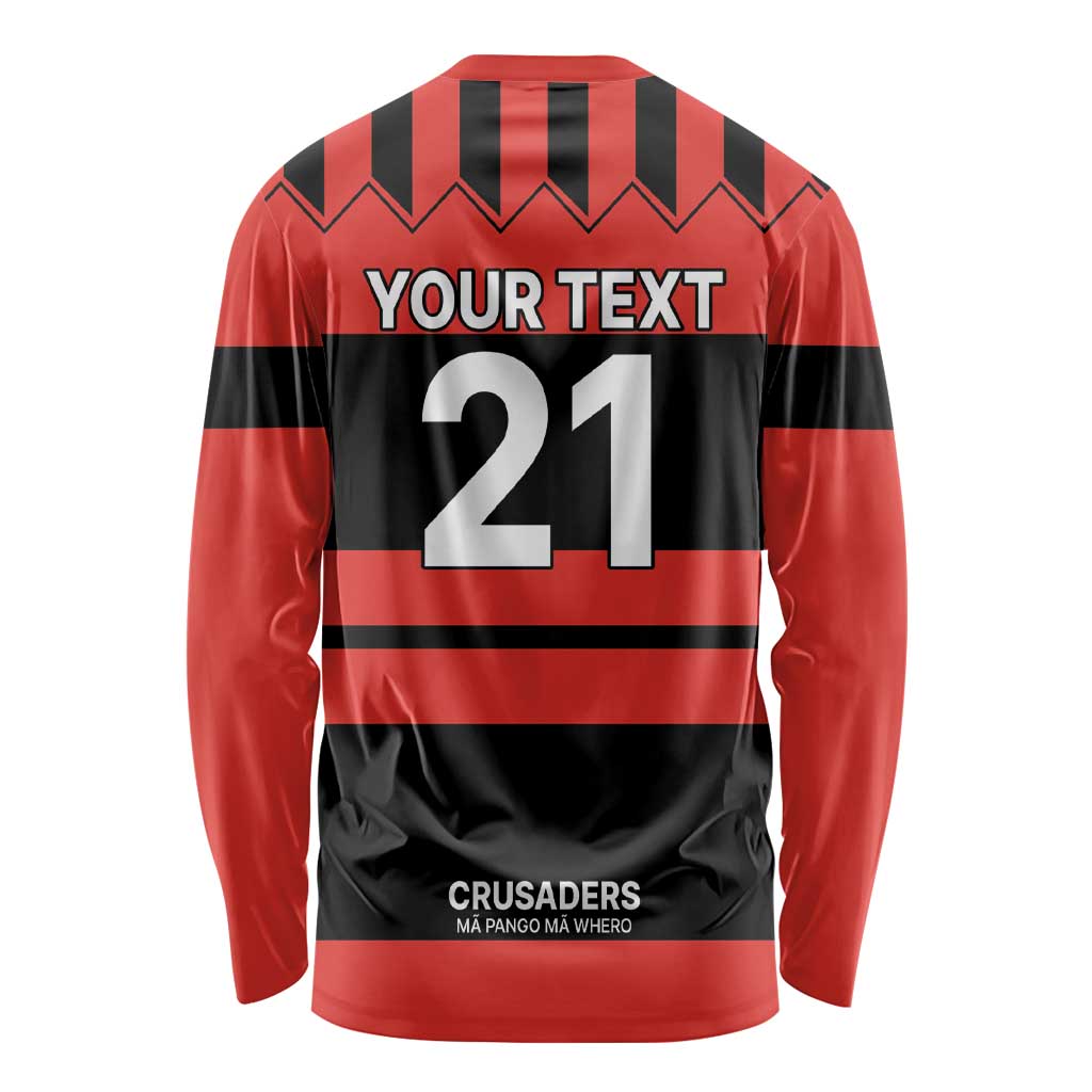 New Zealand Rugby Pacific Custom Long Sleeve Shirt Whatumoana Classic Retro 2025