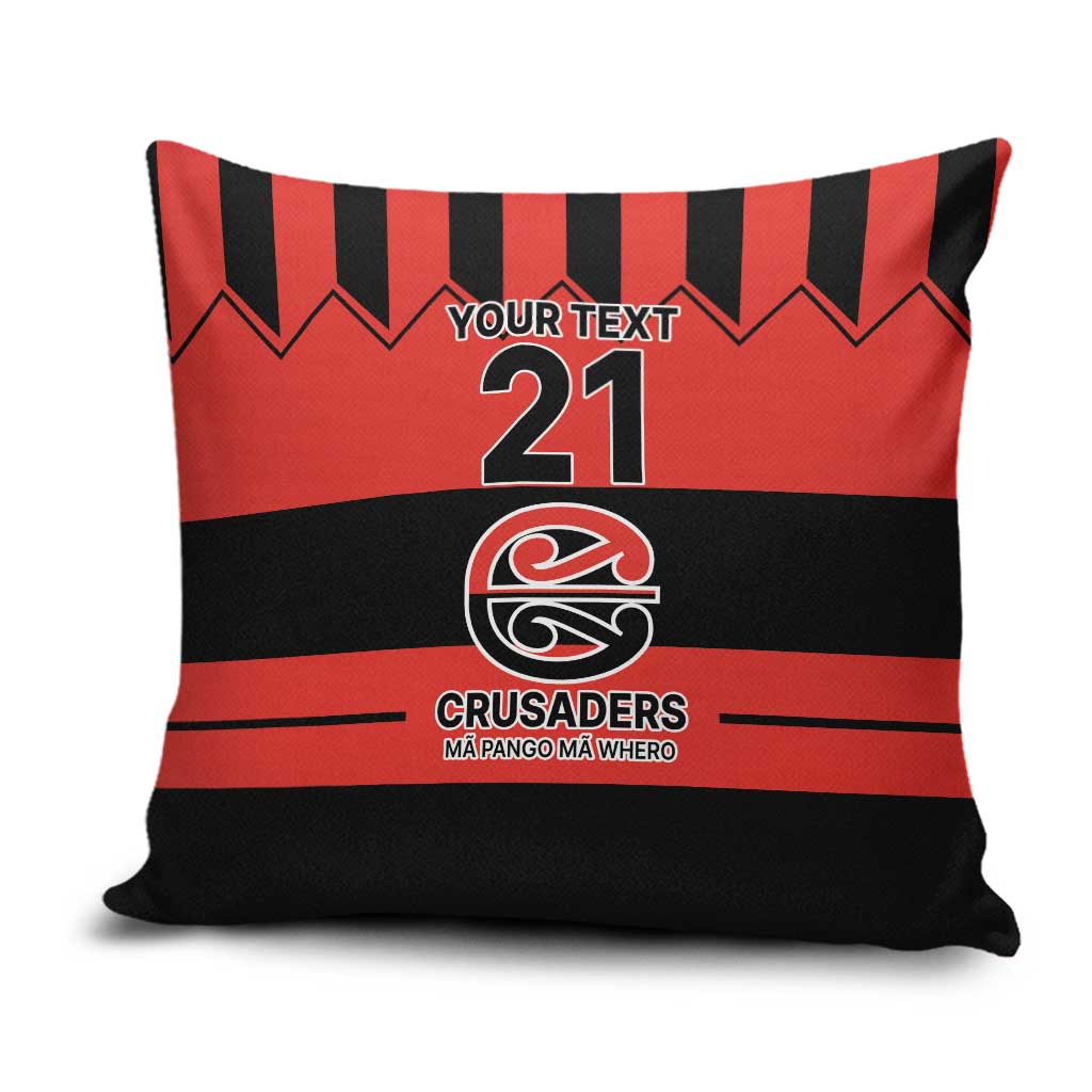 New Zealand Rugby Pacific Custom Pillow Cover Whatumoana Classic Retro 2025 LT9 Red - Polynesian Pride