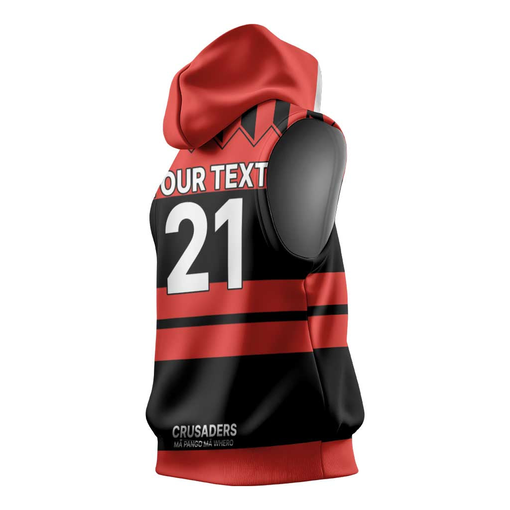 New Zealand Rugby Pacific Custom Sleeveless Hoodie Whatumoana Classic Retro 2025 - Polynesian Pride