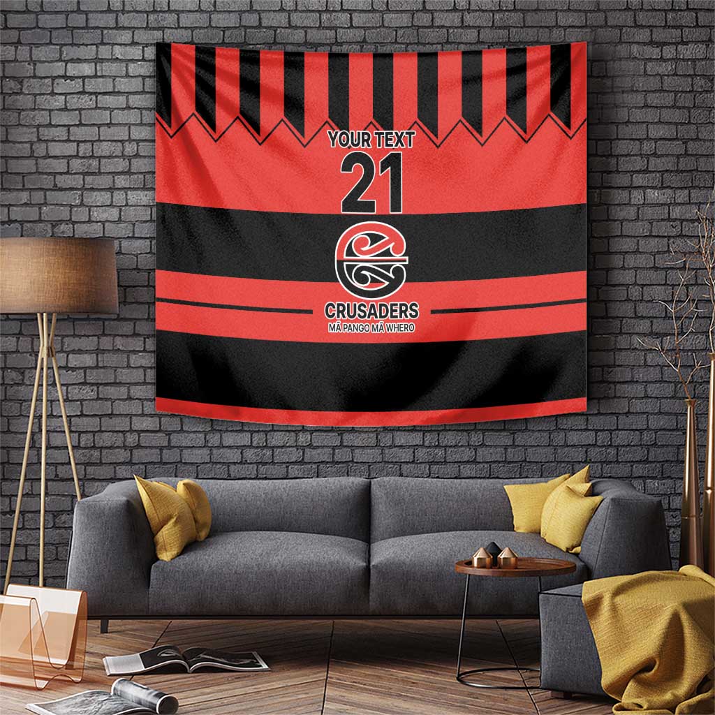 New Zealand Rugby Pacific Custom Tapestry Whatumoana Classic Retro 2025 LT9 Red - Polynesian Pride