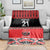 New Zealand Rugby Pacific Custom Blanket Whatumoana Maori Kowhaiwhai Pattern