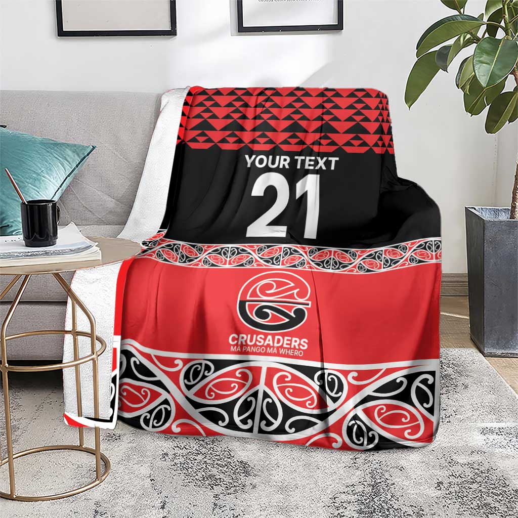 New Zealand Rugby Pacific Custom Blanket Whatumoana Maori Kowhaiwhai Pattern LT9 - Polynesian Pride
