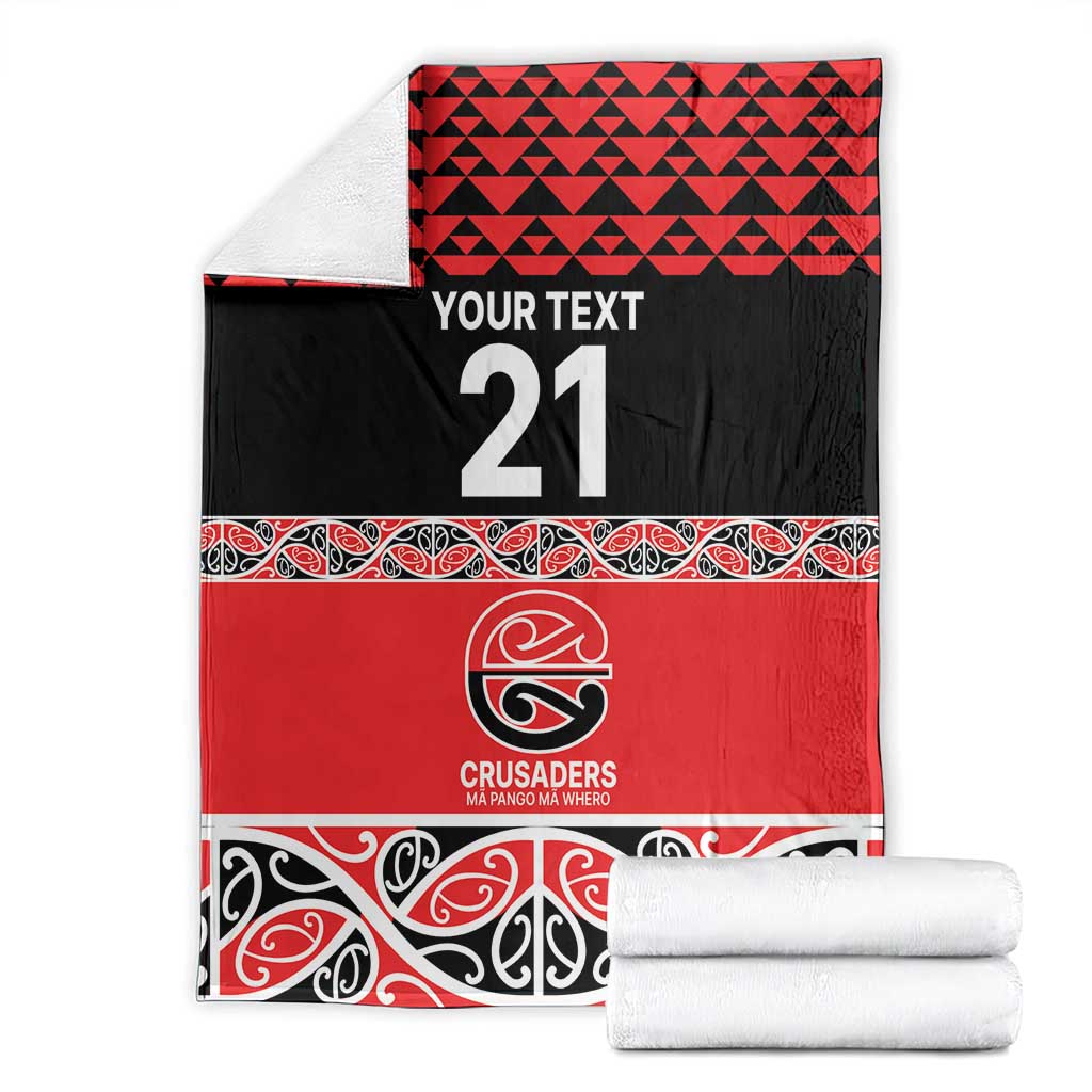 New Zealand Rugby Pacific Custom Blanket Whatumoana Maori Kowhaiwhai Pattern LT9 - Polynesian Pride