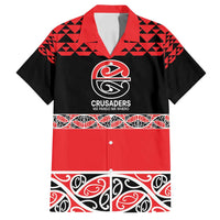 New Zealand Rugby Pacific Custom Family Matching Long Sleeve Bodycon Dress and Hawaiian Shirt Whatumoana Maori Kowhaiwhai Pattern LT9 Dad's Shirt - Short Sleeve Blue - Polynesian Pride