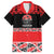 New Zealand Rugby Pacific Custom Family Matching Long Sleeve Bodycon Dress and Hawaiian Shirt Whatumoana Maori Kowhaiwhai Pattern