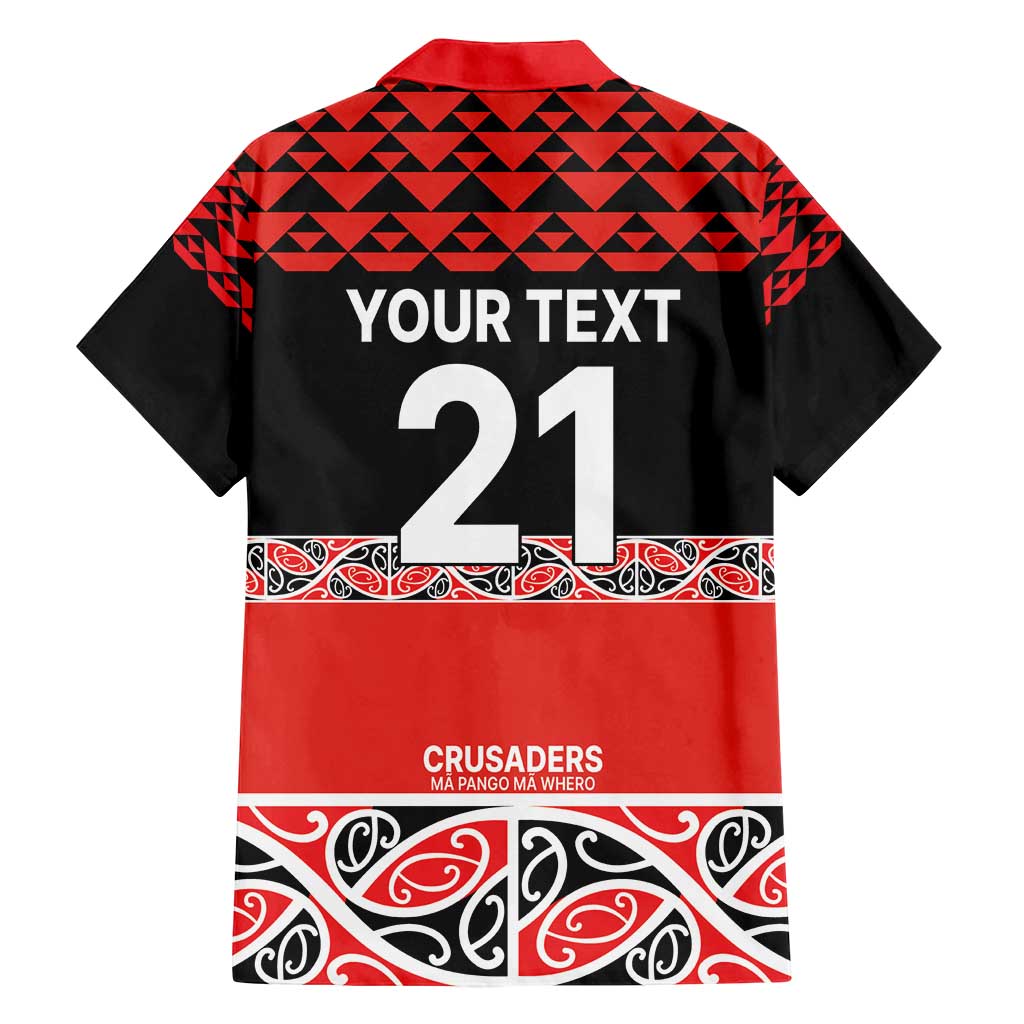 New Zealand Rugby Pacific Custom Family Matching Off Shoulder Short Dress and Hawaiian Shirt Whatumoana Maori Kowhaiwhai Pattern LT9 - Polynesian Pride