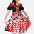 New Zealand Rugby Pacific Custom Family Matching Short Sleeve Bodycon Dress and Hawaiian Shirt Whatumoana Maori Kowhaiwhai Pattern