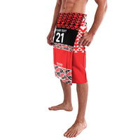 New Zealand Rugby Pacific Custom Lavalava Whatumoana Maori Kowhaiwhai Pattern