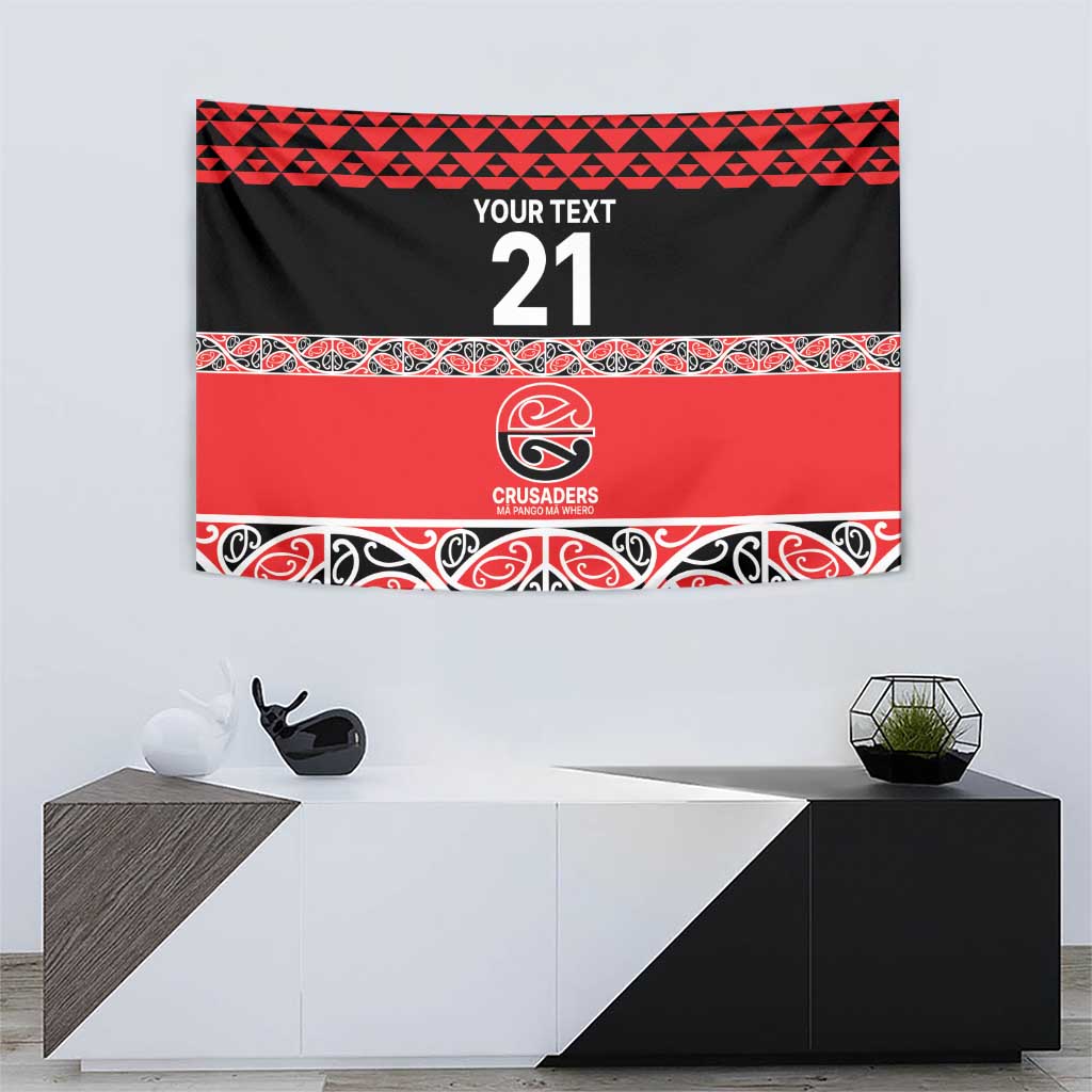 New Zealand Rugby Pacific Custom Tapestry Whatumoana Maori Kowhaiwhai Pattern LT9 - Polynesian Pride