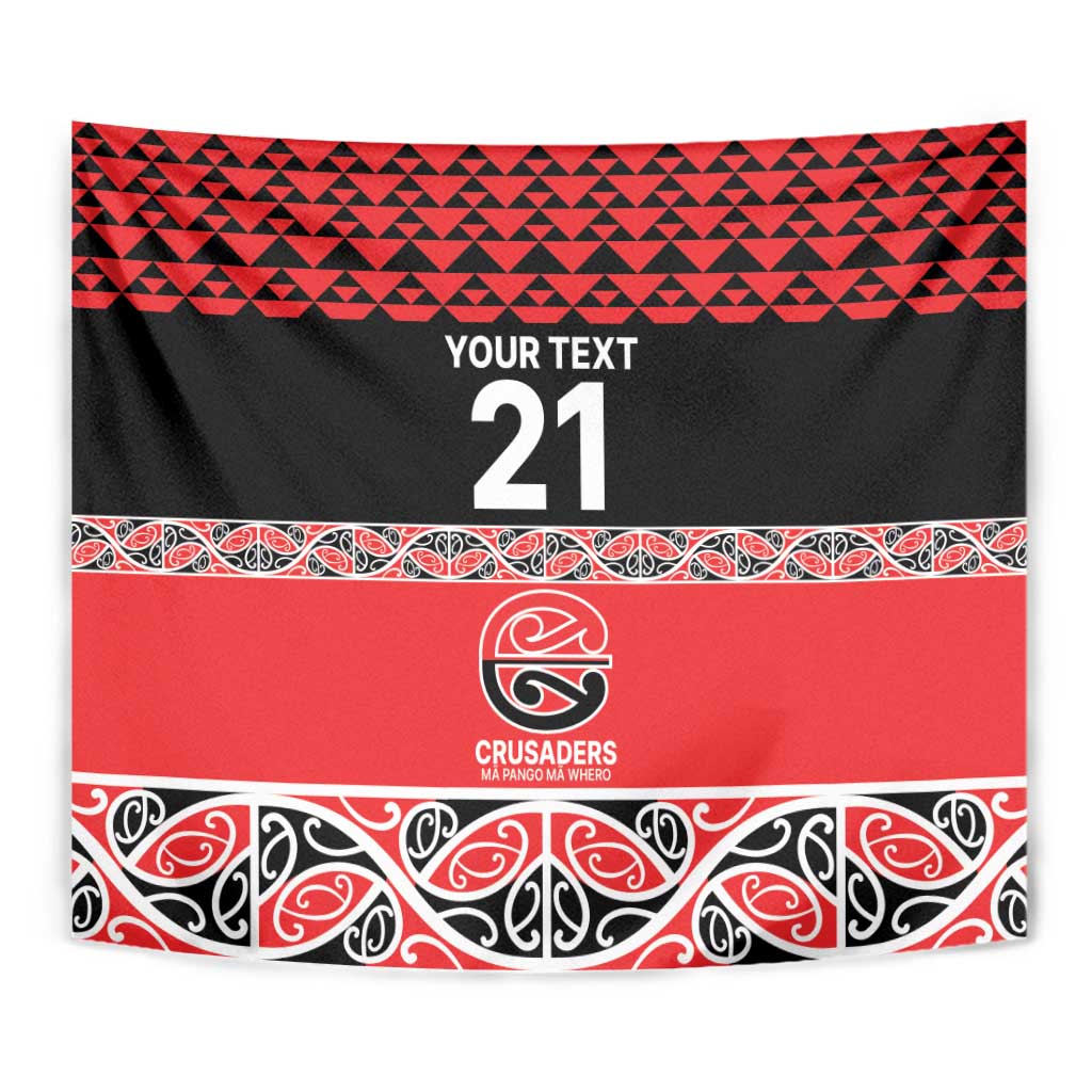 New Zealand Rugby Pacific Custom Tapestry Whatumoana Maori Kowhaiwhai Pattern LT9 - Polynesian Pride