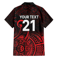 New Zealand Rugby Pacific Custom Family Matching Long Sleeve Bodycon Dress and Hawaiian Shirt Whatumoana Maori Tribal Tattoo LT9 - Polynesian Pride